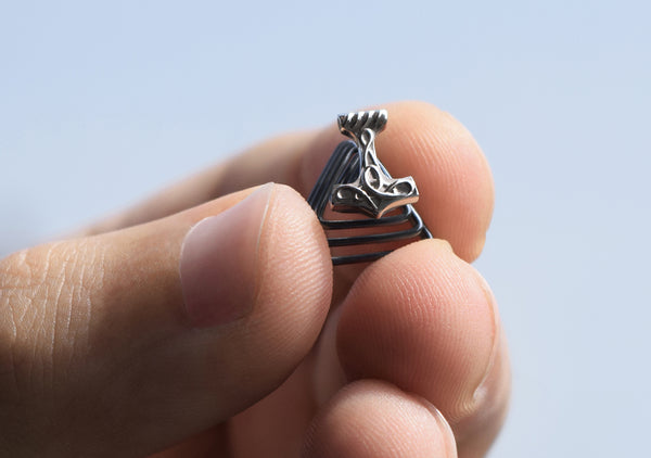 Thor's Hammer beard jewelry