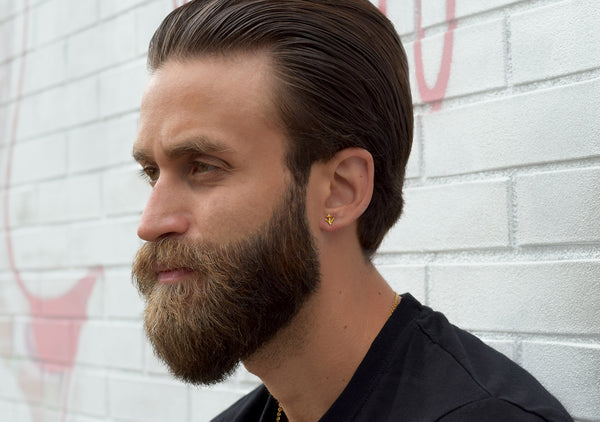 ANCHOR stud earrings