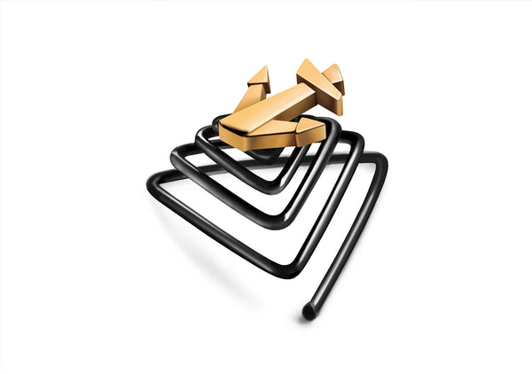 beard beads gold anchor beard grooming Krato Milano