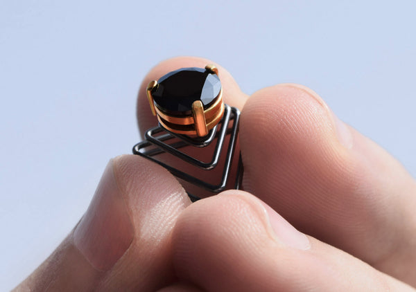 Black Gold Beard Crystal