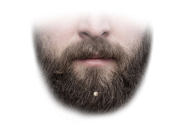 beard crystal jewelry the best hair ornament for short beard