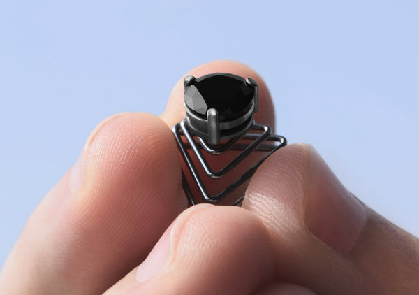 Black Silver Beard Crystal