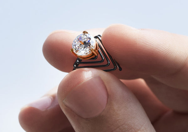 best beard care is twist jewelry big gold beard crystal Krato Milano