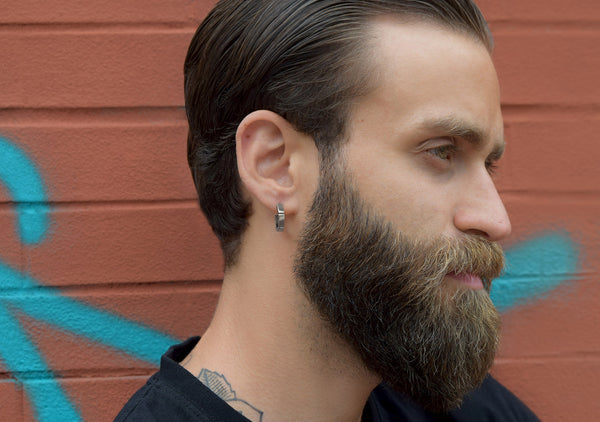 MADNESS hoop earrings silver