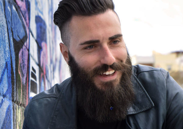 Sapphire Silver Beard Crystal