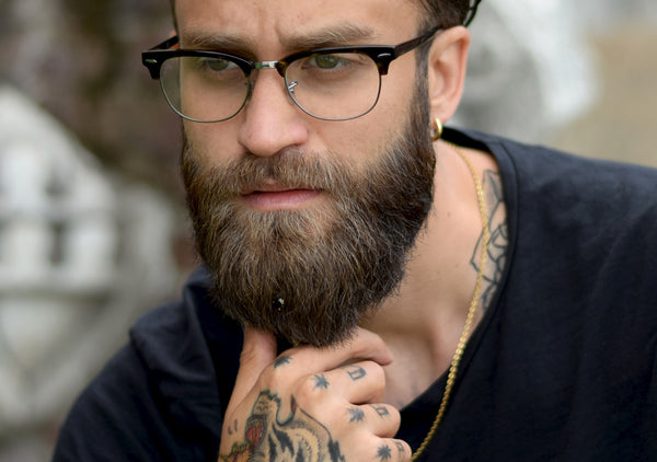 Black Silver Beard Crystal