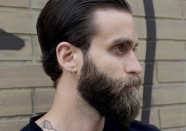 pendientes para hombres joyeria de plata Krato Milano