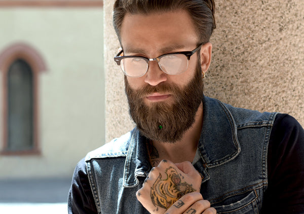 Emerald Gold Beard Crystal