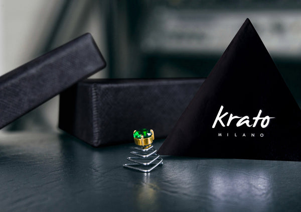 Emerald Gold Beard Crystal